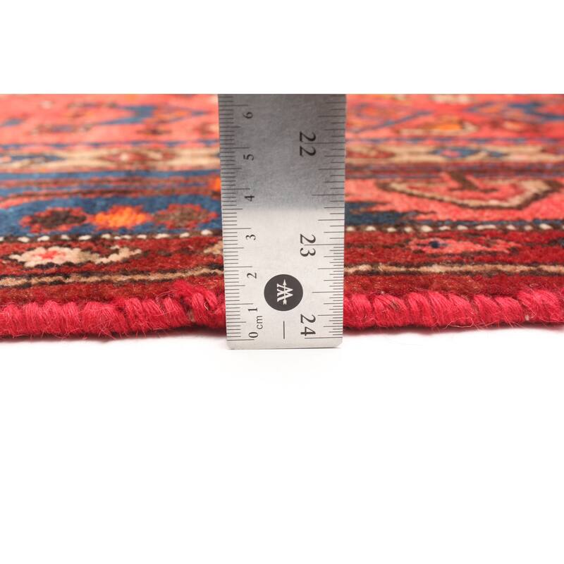 ECARPETGALLERY Hand-knotted Andelz Red Wool Rug - 4'4 x 7'0