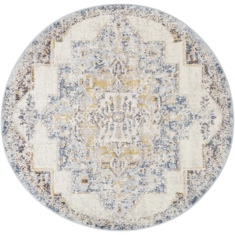 Livabliss Ankara Traditional Medallion Area Rug
