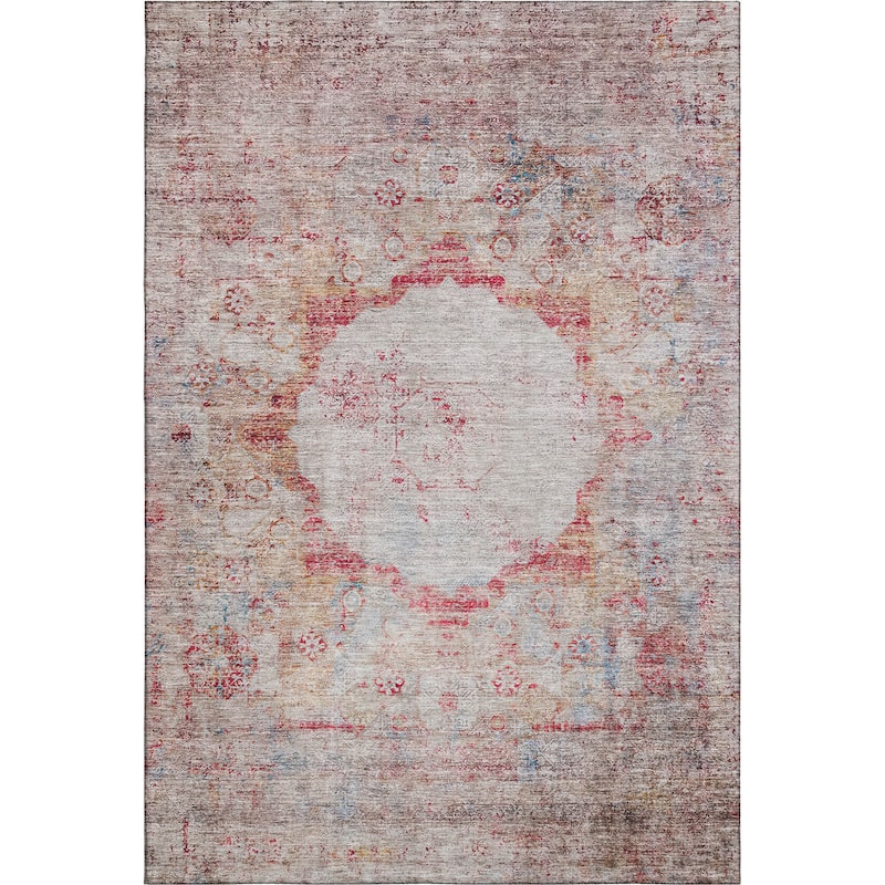 Premium Washable Super Soft Distressed Traditional Mayfield Rug