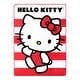 preview thumbnail 1 of 12, Sanrio Hello Kitty Micro Raschel Throw Blanket