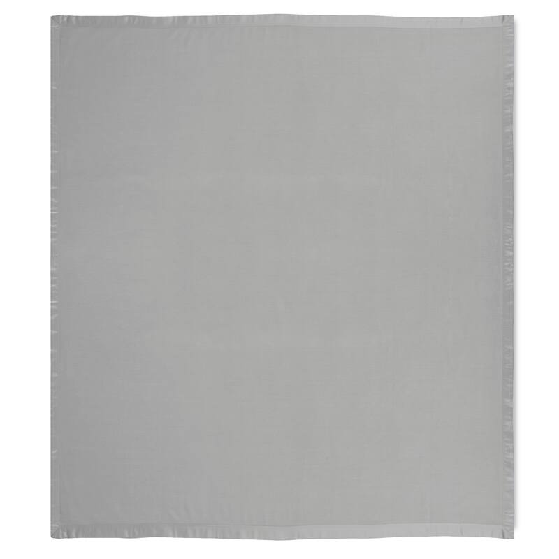 Atelier Martex "Oversize" Bed Scarf / Throw in Silver