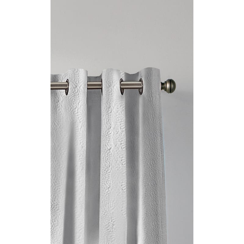 DKNY Chrysanthemum Floral Single Curtain Panel