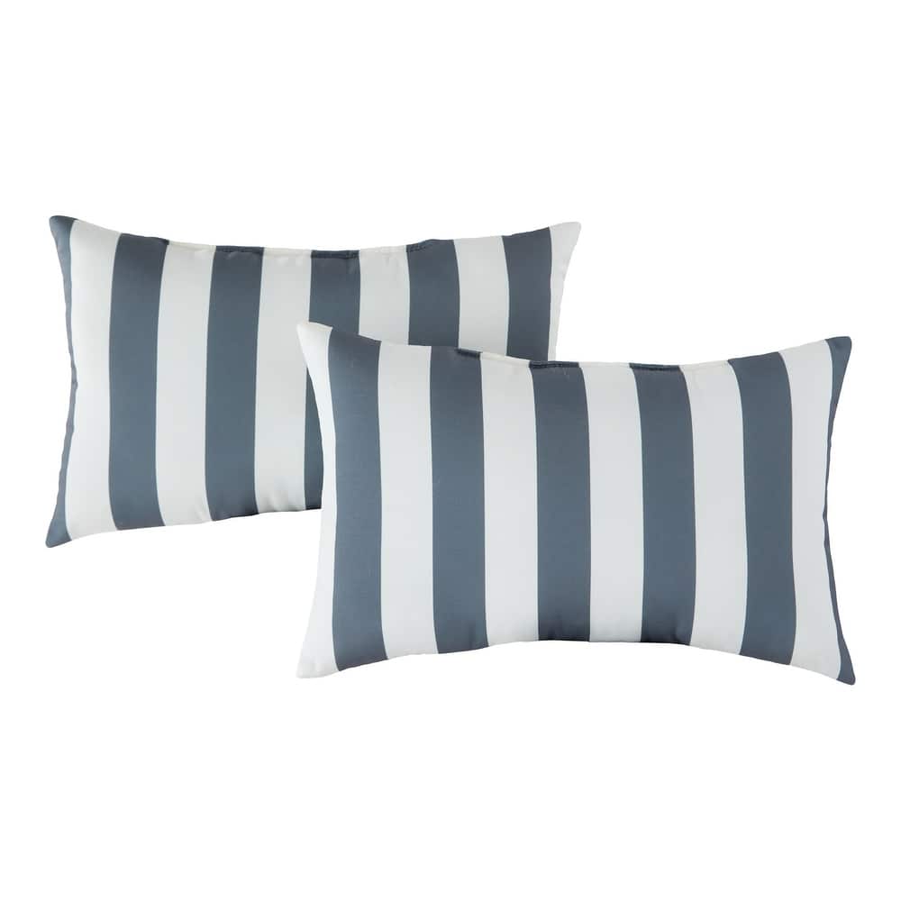 Outdoor 19-inch x 12-inch Polyester Accent Pillow (Set of 2)