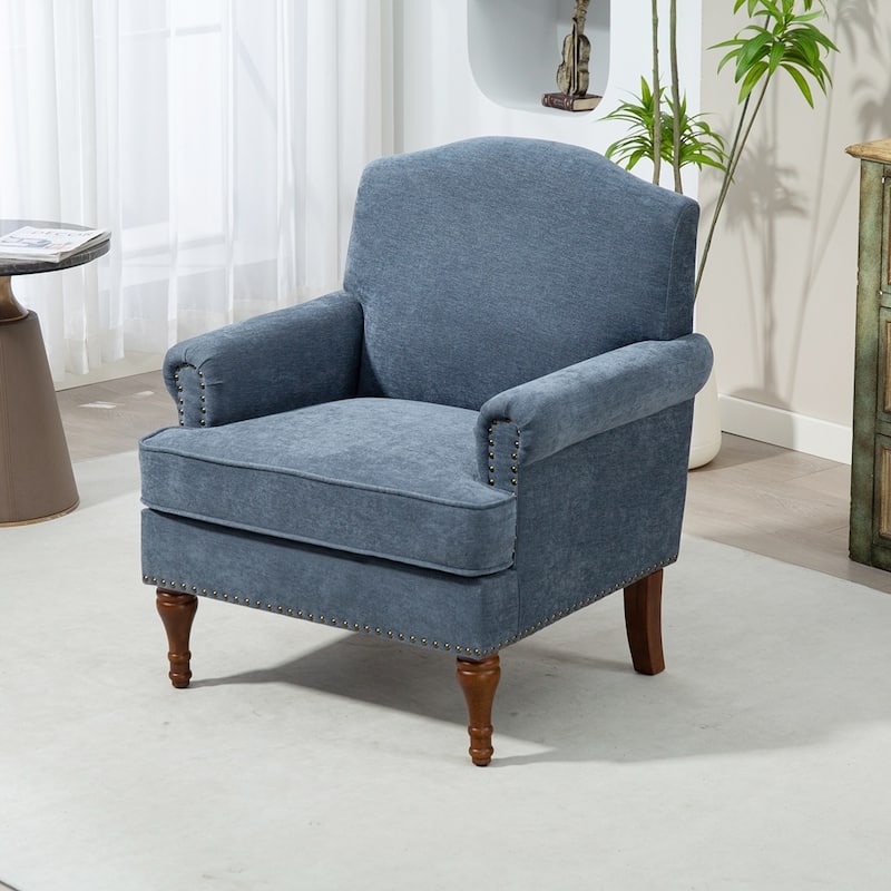 Comfy Chenille Club Sofa Chair