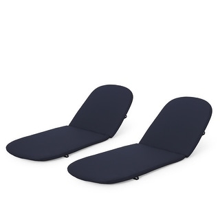 Carnegie Chaise Lounge Cushions (Set of 2) by Christopher Knight Home