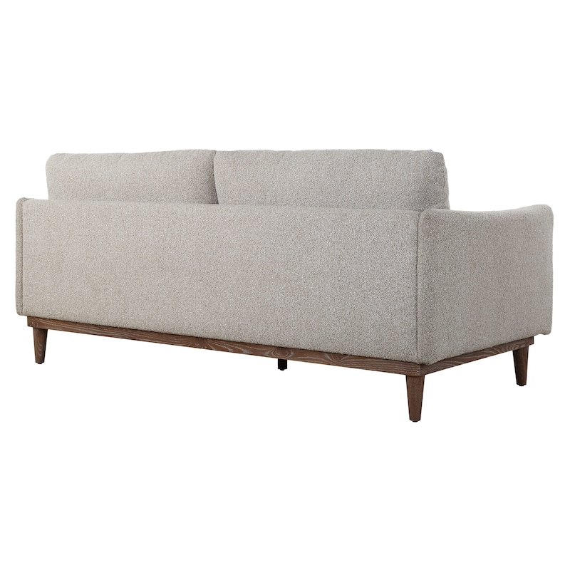 Uttermost Freefall Gray Ceruse Sofa - 33"Hx 83"Wx 36.25 "D