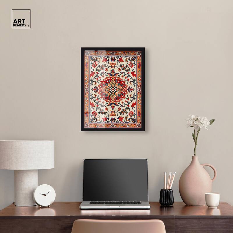 Morrocan Garden II Shadowbox by Art Remedy