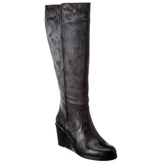 frye emma knee high wedge boot