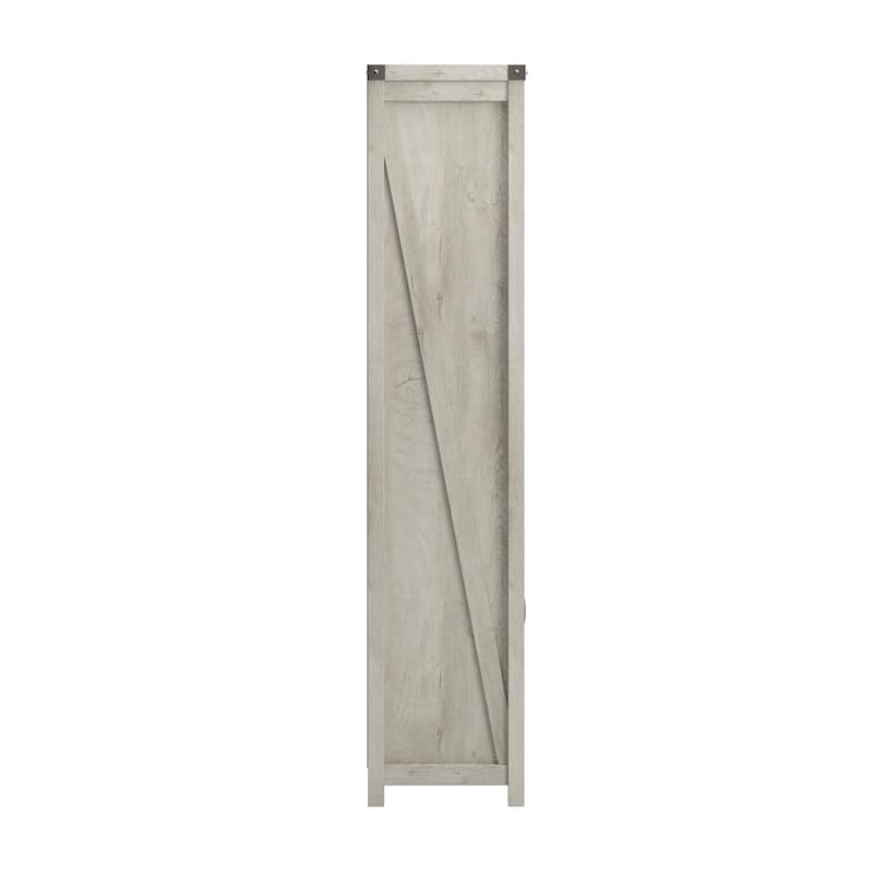 Knoxville Tall 5 Shelf Bookcase with Doors by Bush Furniture