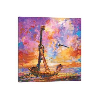 iCanvas "Anchor Art" by Leon Devenice Canvas Print - Bed Bath & Beyond ...
