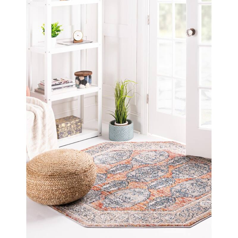 Traditional Nixa Collection Area Rug