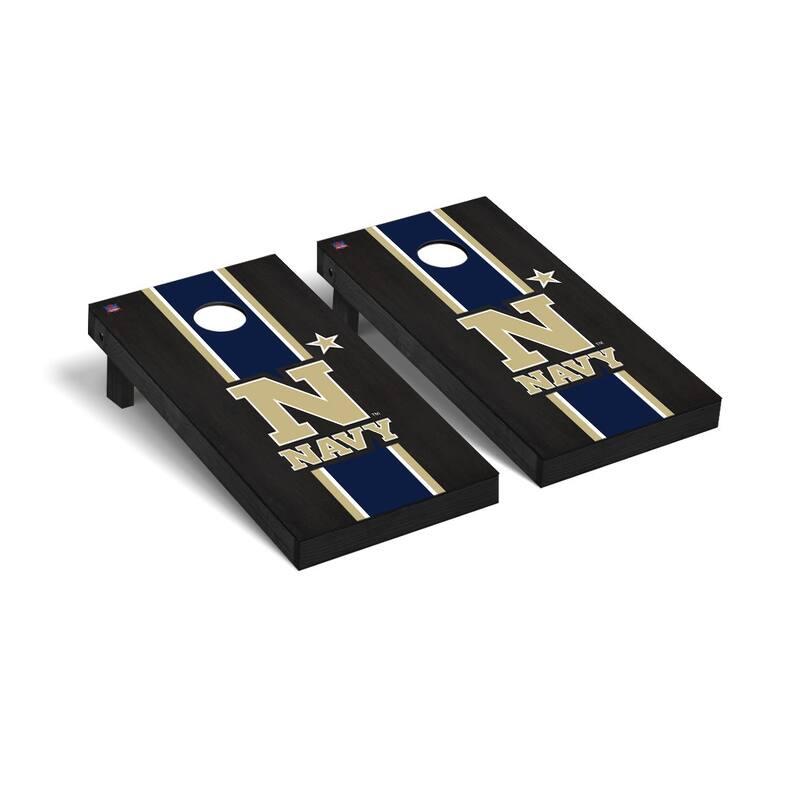 Naval Academy Midshipmen 2x4 Pro Cornhole Boards - V4 - Include LED Lights