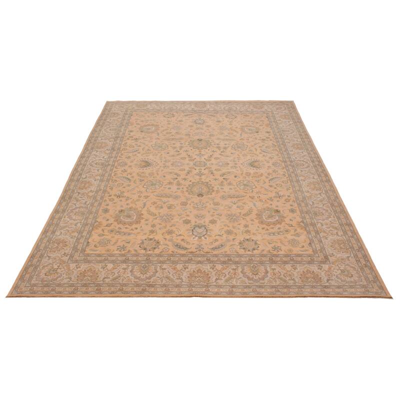 ECARPETGALLERY Hand-knotted Pako Persian 18 Of 20 Tan Wool Rug - 9'1 x 11'10