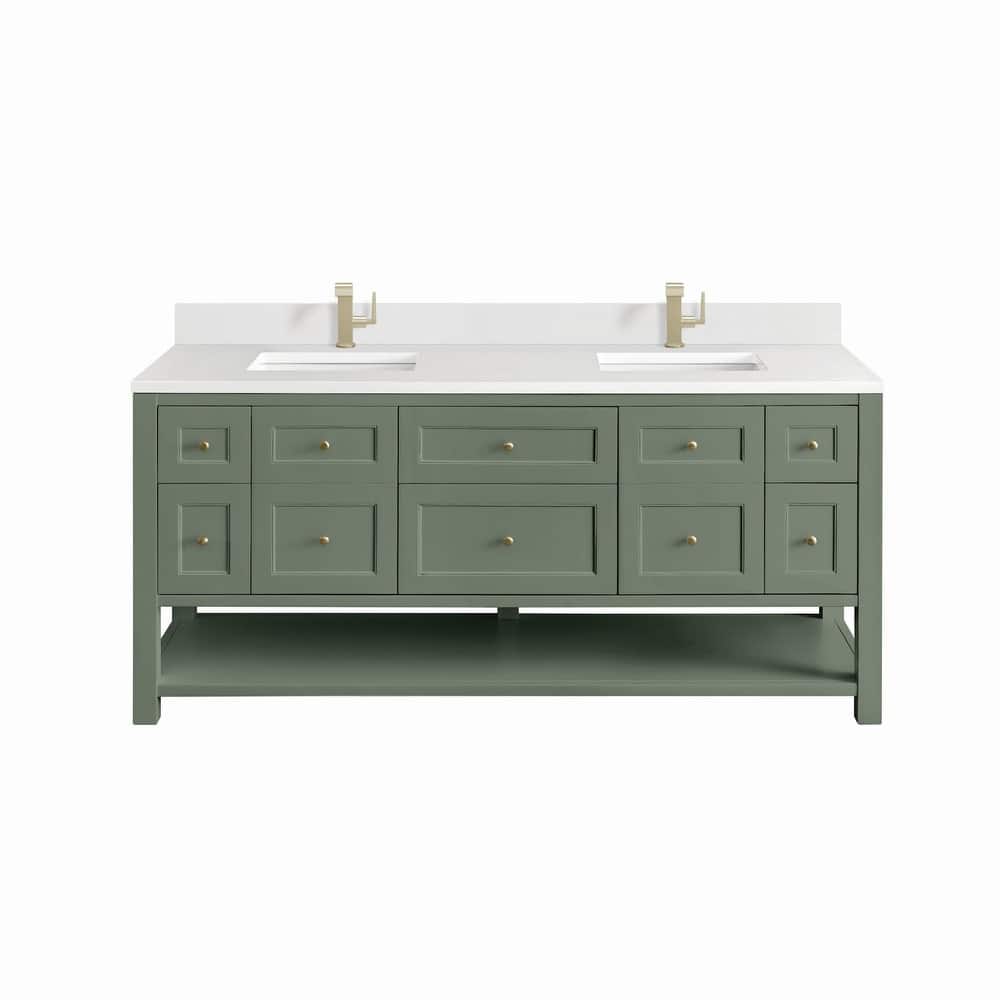 James Martin Vanities 330-V72-1WZ Breckenridge 72" Free Standing