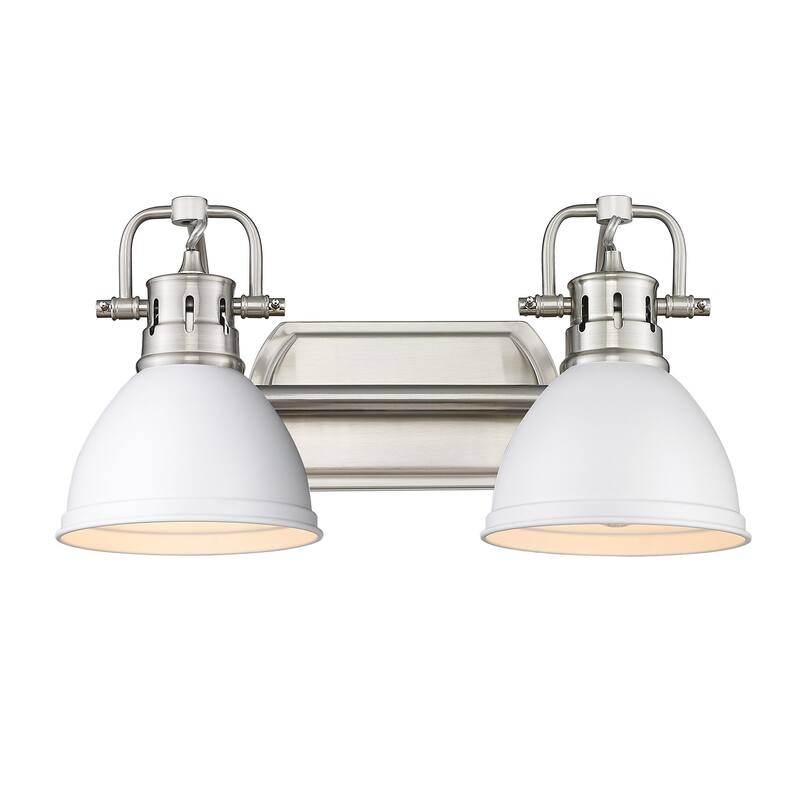 Golden Lighting Duncan 2 Light 17" Wide Bathroom Vanity Light