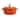 2Qt Enamel Cast Iron Dutch Oven - Orange Pumpkin