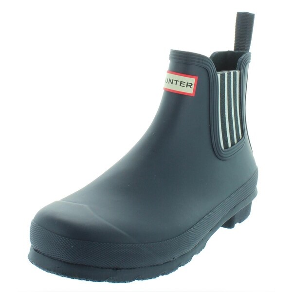 hunter garden stripe chelsea boots