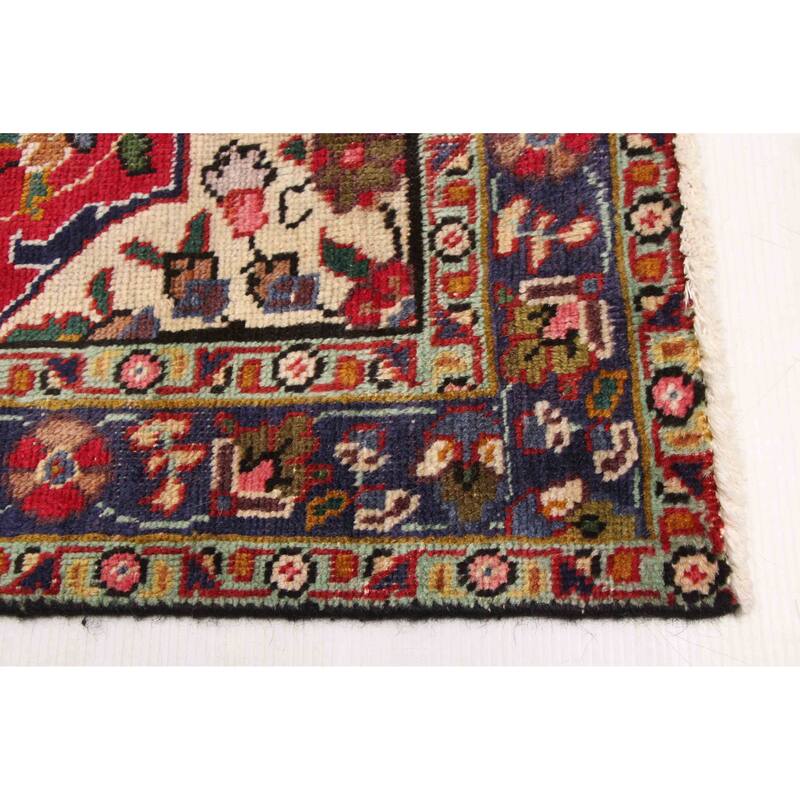 ECARPETGALLERY Hand-knotted Andelz Red Wool Rug - 3'3 x 4'7