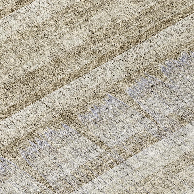Machine Washable Indoor/ Outdoor Chantille Abstract Ombre Rug