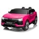 preview thumbnail 30 of 33, 24V 2-Seater SUV Licensed Chevrolet Blazer Ride On Car Toy Pink
