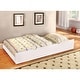 preview thumbnail 1 of 1, Furniture of America Abner Modern Wood Twin-size Trundle White