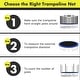 preview thumbnail 9 of 8, Gymax 15FT Trampoline Safety Net Replacement Protection Enclosure Net