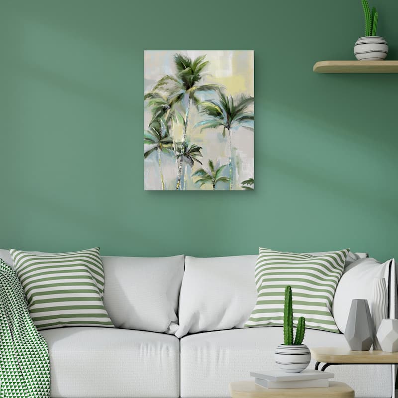 Beach Breeze by Studio Arts Canvas Art Print