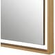 preview thumbnail 5 of 7, Uttermost 09754 Egon 29-7/8" W x 50" H Rectangular Framed Bathroom