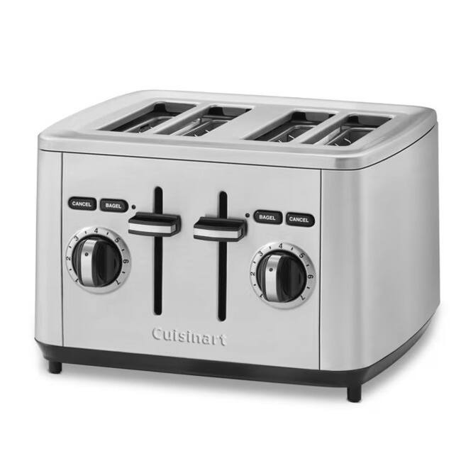 Cuisinart CPT-14WMFR 4-Slice Toaster, Silver - Certified Refurbished