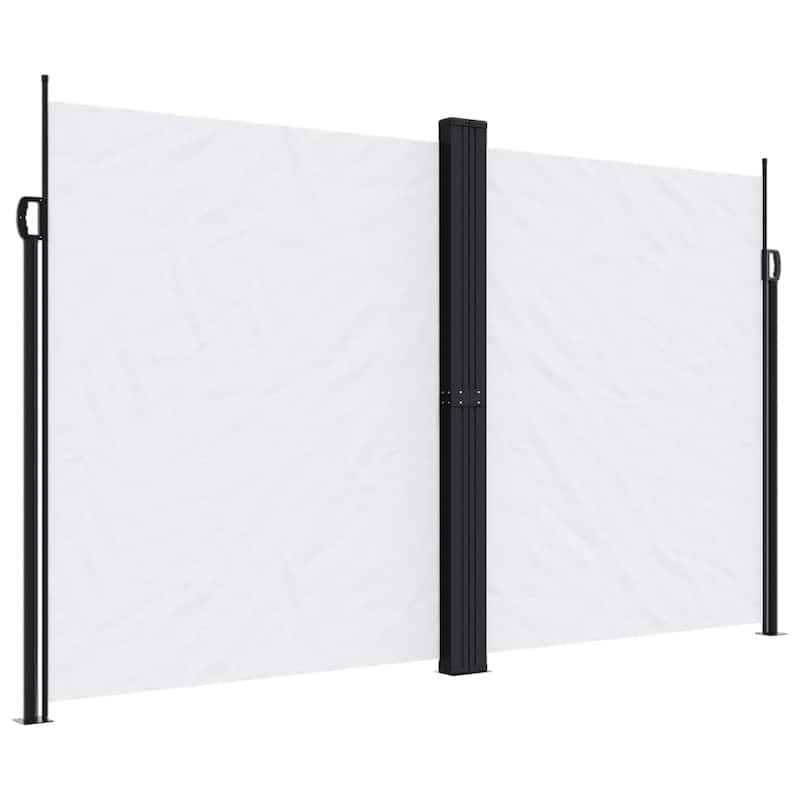 vidaXL Retractable Side Awning Sun Shade Privacy Screen Outdoor Patio Garden