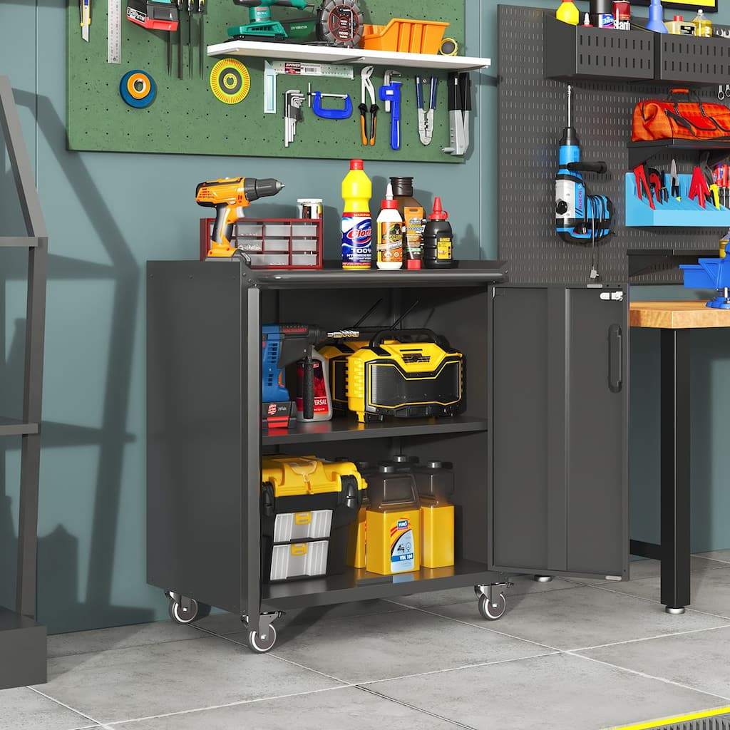 Heavy-Duty Rolling Tool Cabinet
