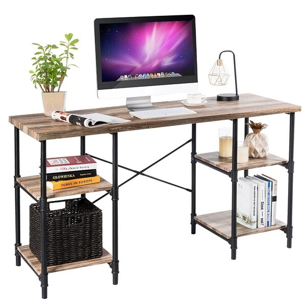 Desks Home Office Furniture Home Garden Wood Corner Computer
