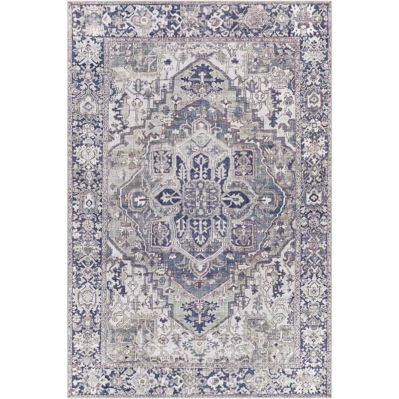 Artistic Weavers Adenia Vintage Medallion Printed Area Rug