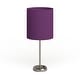 preview thumbnail 16 of 99, Porch & Den Custer Metal/ Fabric Lamp with Charging Outlet