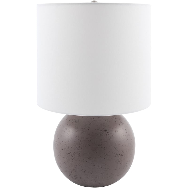 Livabliss Vogel Traditional Accent Table Lamp - Dark Brown