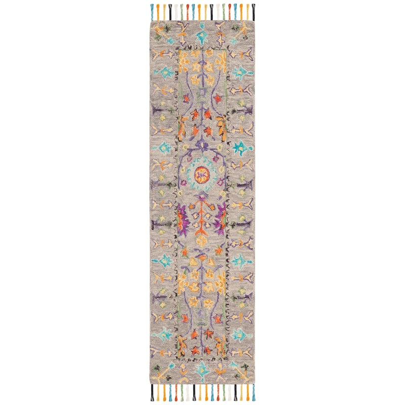 SAFAVIEH Handmade Blossom Takuko Modern Floral Wool Rug