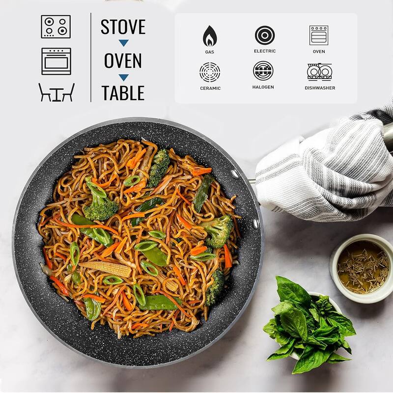 Granitestone 20 Piece Nonstick Cookware and Bakeware Set