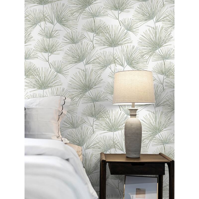 Seabrook Designs Delphine Non-Woven Unpasted Wallpaper
