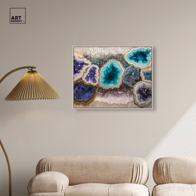 Mineral Multiverse Canvas by Art Remedy