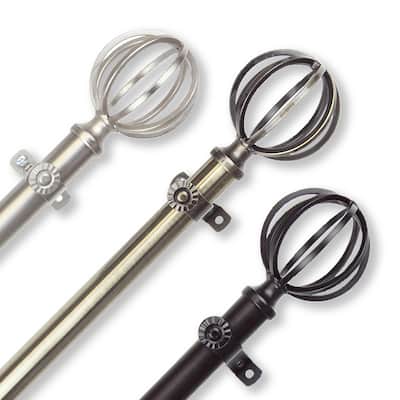 InStyleDesign Loop Adjustable Curtain Rod