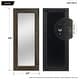 preview thumbnail 31 of 38, Rustic Wood Freestanding Full-length Floor Mirror