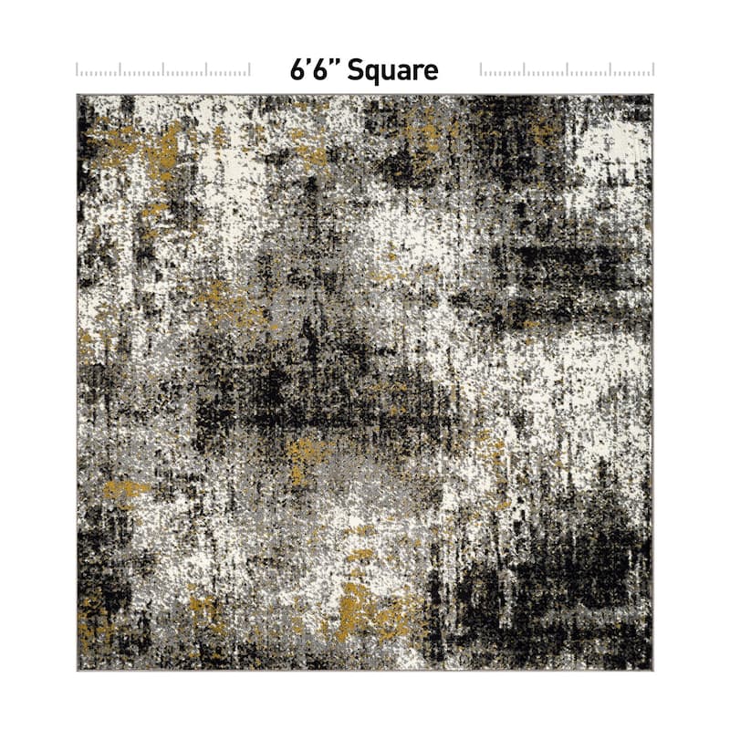 World Rug Gallery Adare Contemporary Abstract Area Rug