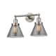 Option Satin Brushed Nickel / Smoked