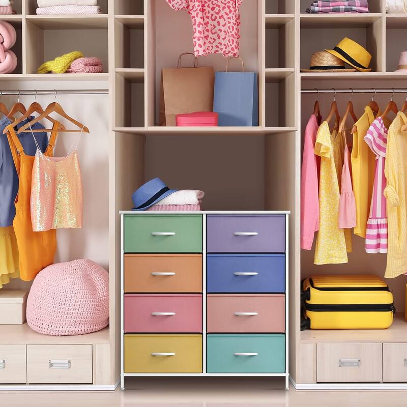Dressers for Bedroom with 8 Drawers, Chest of Drawers for Bedroom