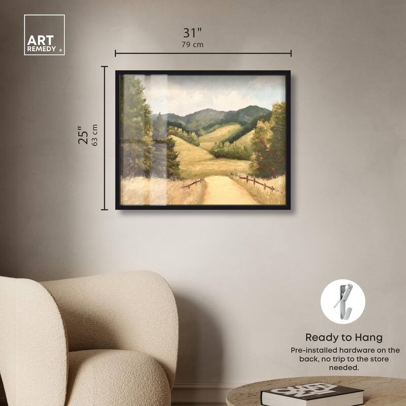 Summer Fields Shadowbox by Art Remedy