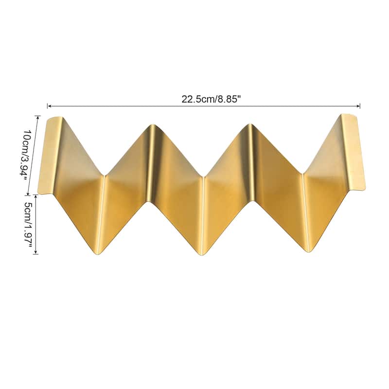 2pcs Stainless Steel Taco Holder with Handle Taco Rack Serving Tray