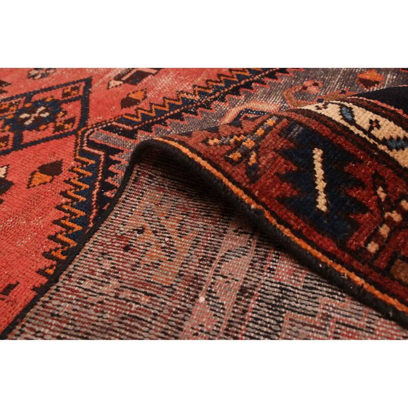 ECARPETGALLERY Hand-knotted Andelz Red Wool Rug - 3'10 x 6'4