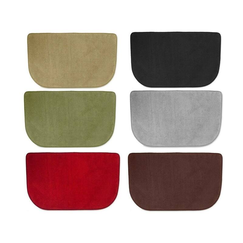 Soft Plush Memory Foam Kitchen Rug Mat - Non-Slip Backing - 18x30 Inch - 18"x30" Rectangle