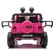 preview thumbnail 77 of 78, 24V Electric Kids Ride-On Vehicle, Parent-Controlled Car with Adjustable Speeds, Pull Rod, Storage & LED Lights