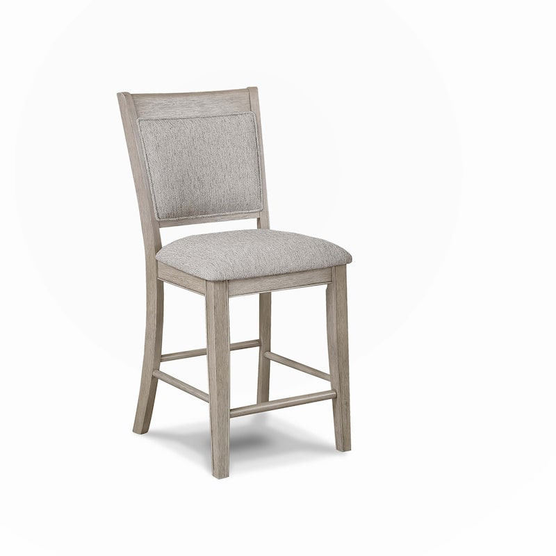 Farmhouse Style 2pc Counter Height Chair